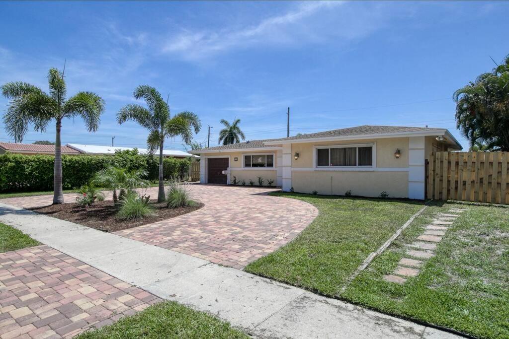 Paradise 4 Min To The Beach With Private Heated Pool Deerfield Beach Buitenkant foto