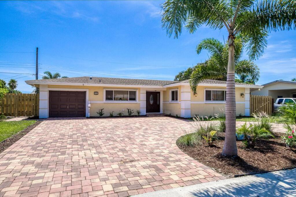 Paradise 4 Min To The Beach With Private Heated Pool Deerfield Beach Buitenkant foto