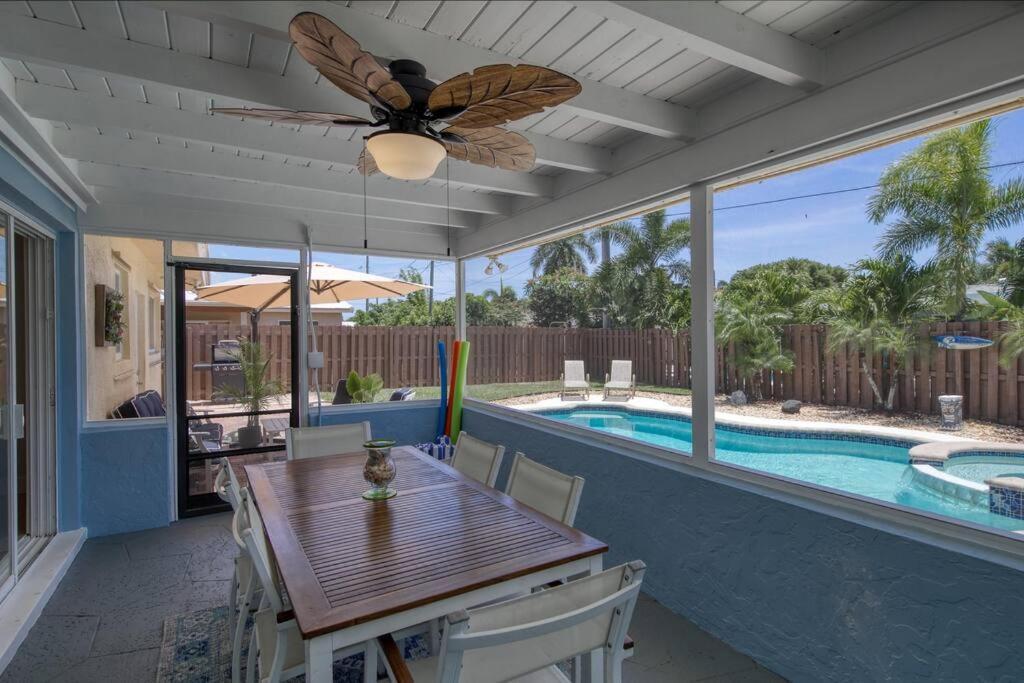 Paradise 4 Min To The Beach With Private Heated Pool Deerfield Beach Buitenkant foto